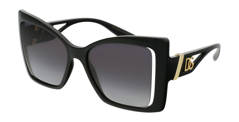GAFAS DE SOL mujer 0DG6141 negro - vista de frente