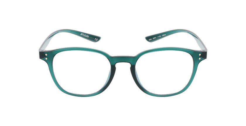 GAFAS GRADUADAS M3UGR01 verde - vista de frente