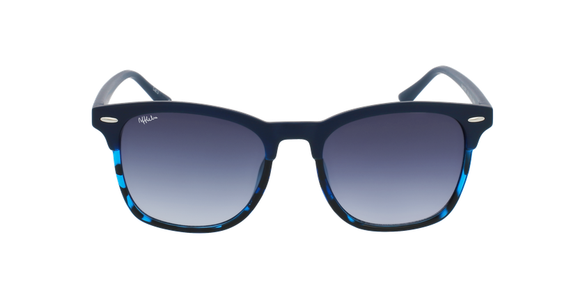 GAFAS DE SOL hombre CORBY azul/azul oscuro mate - vista de frente