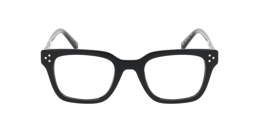 GAFAS GRADUADAS mujer CARACTÈRES EXPRESSIVE negro - vista de frente