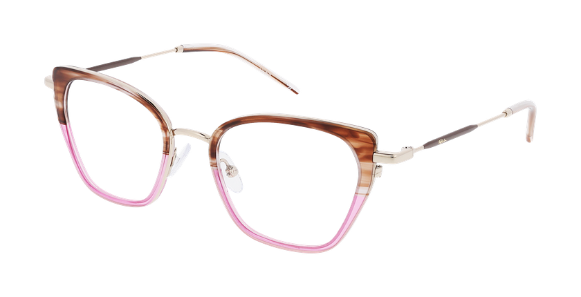 GAFAS GRADUADAS mujer MAGIC219 carey/rojo - vista de frente