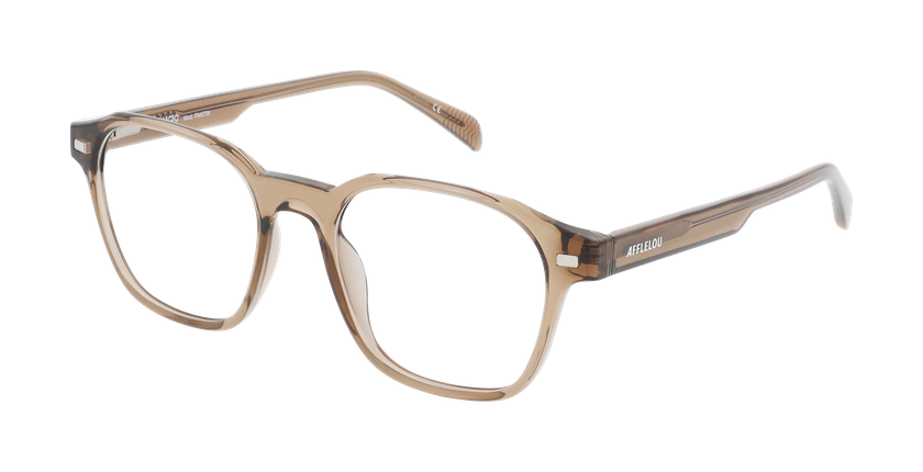 GAFAS GRADUADAS hombre FANTIN marrón - vista de frente
