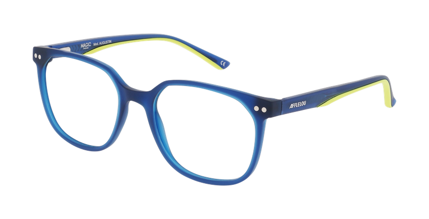 GAFAS GRADUADAS niños AUGUSTIN azul/amarillo - vista de frente