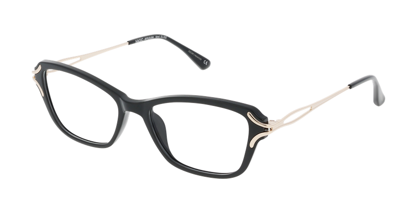 GAFAS GRADUADAS mujer ELISE negro - vista de frente