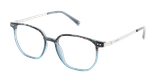 GAFAS GRADUADAS hombre DARIUS azul/plateado - vista de frente