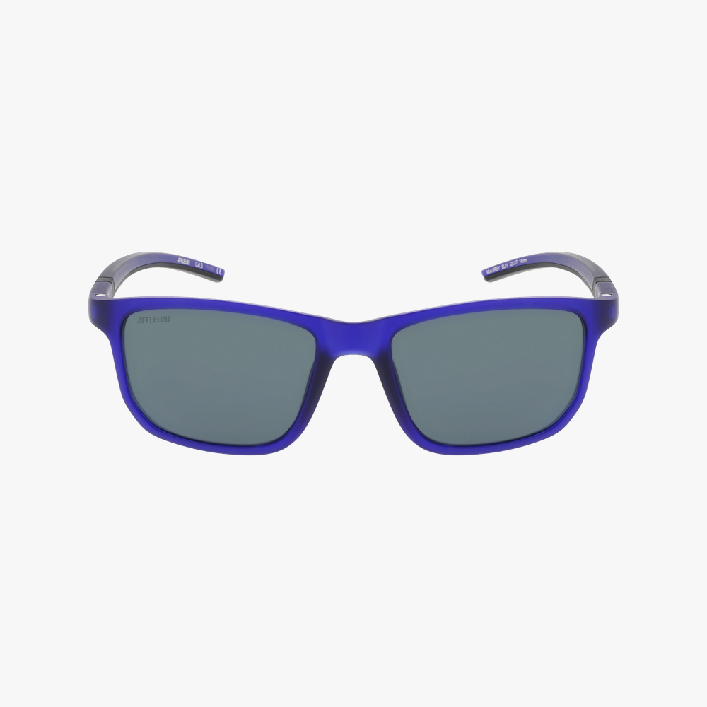 GAFAS DE SOL hombre GREY POLARIZED azul - vista de frente