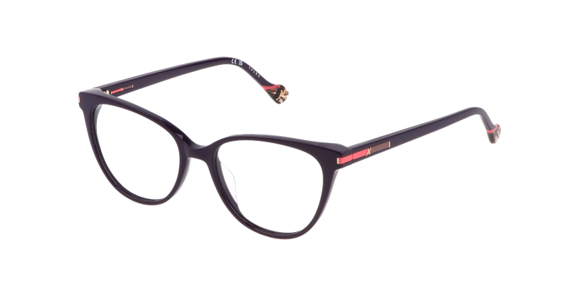 GAFAS GRADUADAS VYA095L morado - vista de frente