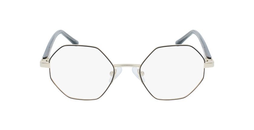 GAFAS GRADUADAS niños MAGIC JUDITH negro/dorado - vista de frente