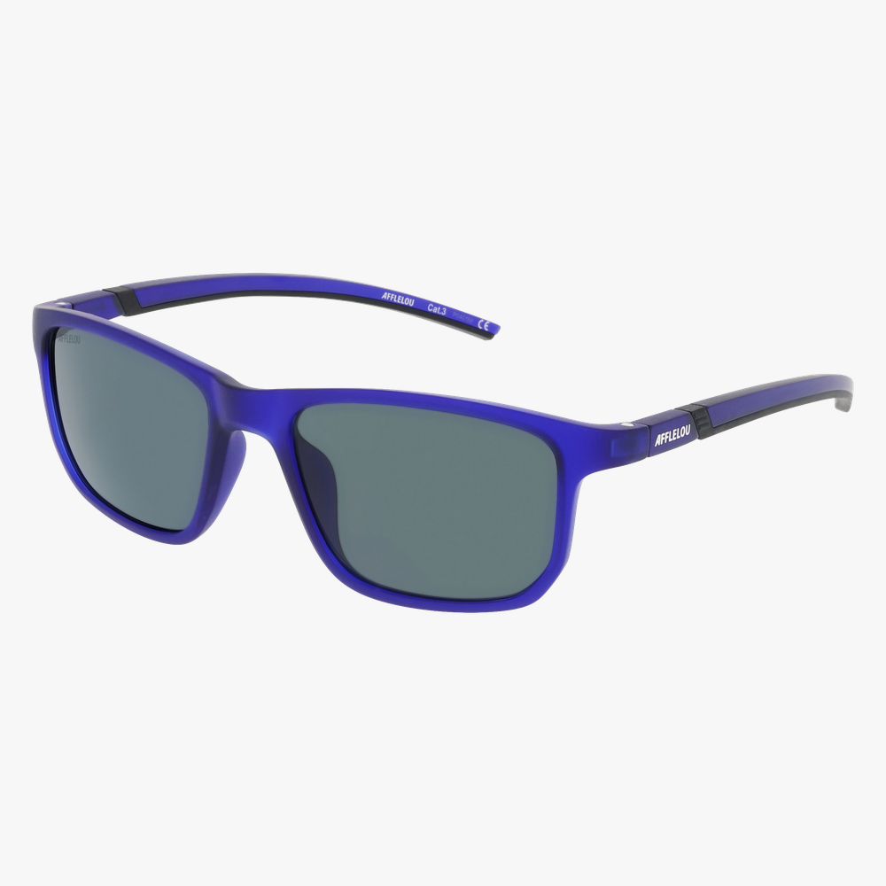 GAFAS DE SOL hombre GREY POLARIZED azul - vista de frente