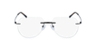 GAFAS GRADUADAS MAGIC 138 negro/gris - vista de frente