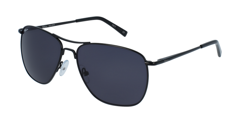 GAFAS DE SOL hombre JOHN negro - vista de frente