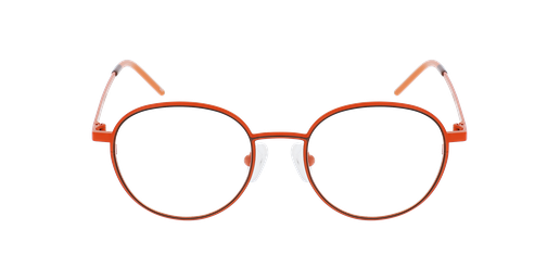GAFAS GRADUADAS hombre MAGIC 155 naranja/marrón vista de frente