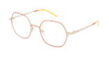 GAFAS GRADUADAS mujer MAGIC 153 naranja/coral mate - vista de frente