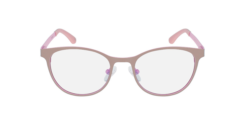 GAFAS GRADUADAS mujer MAGIC 45 gris/rosa - vista de frente