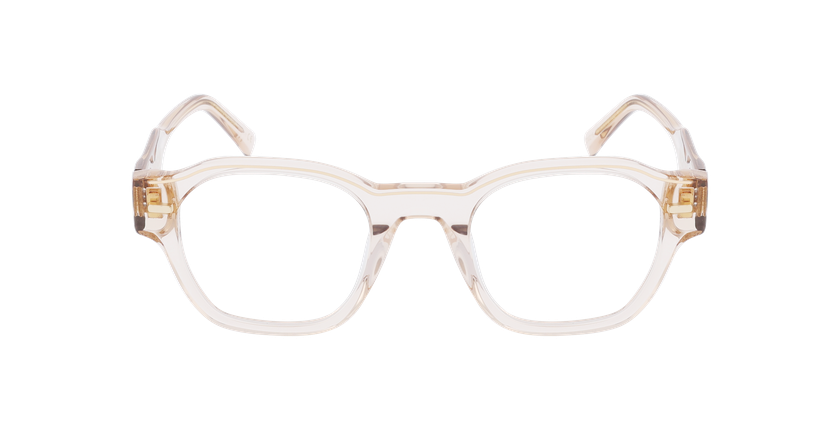 GAFAS GRADUADAS CARACTÈRES FIL D'OR AUTHENTIQUE marrón - vista de frente