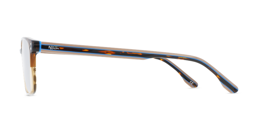 GAFAS GRADUADAS hombre MAGIC210 marrón - vista de frente