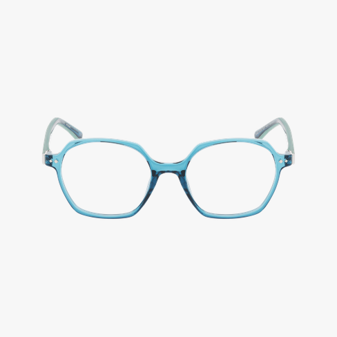 GAFAS GRADUADAS mujer CASUAL azul vista de frente