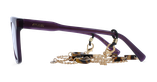 GAFAS GRADUADAS mujer CARACTÈRES RÊVEUSE morado - vista de frente