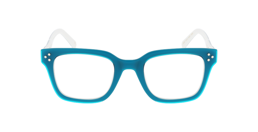 GAFAS GRADUADAS mujer CARACTÈRES EXPRESSIVE azul - vista de frente