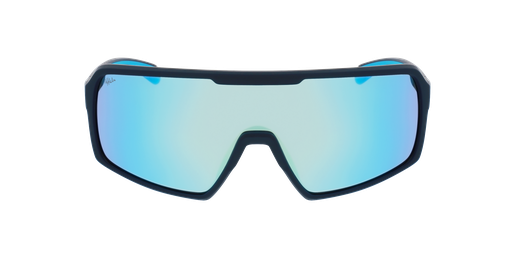 GAFAS DE SOL LUTON azul/azul oscuro mate vista de frente