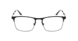 GAFAS GRADUADAS hombre HUGOLIN negro - vista de frente