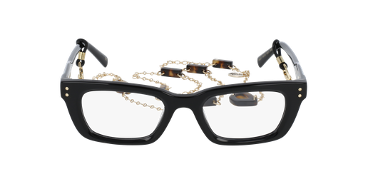 GAFAS GRADUADAS mujer CREATIVE negro vista de frente