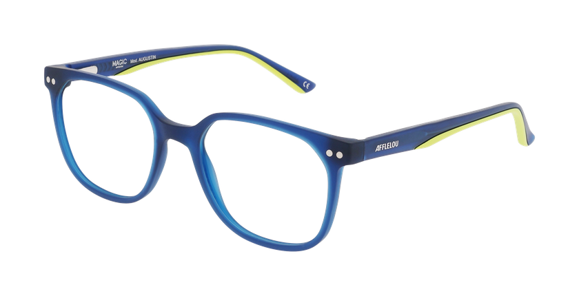 GAFAS GRADUADAS niños AUGUSTIN azul/amarillo - vista de frente