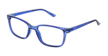 GAFAS GRADUADAS niños RZERO24 azul cristal/negro - vista de frente