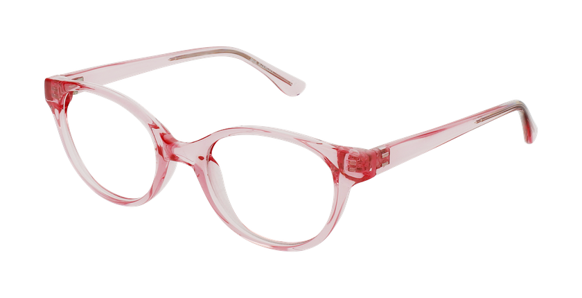 GAFAS GRADUADAS niños RZERO21 rosa - vista de frente