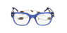 GAFAS GRADUADAS mujer AUDACIEUSE azul/morado