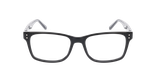 GAFAS GRADUADAS hombre DANIEL negro - vista de frente