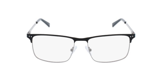 GAFAS GRADUADAS hombre MAGIC LEON negro/plateadovista de frente