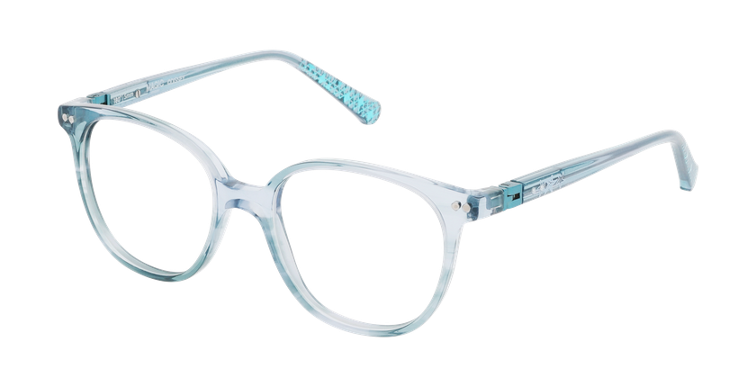 GAFAS GRADUADAS niños PRINCESS 14 azul - vista de frente