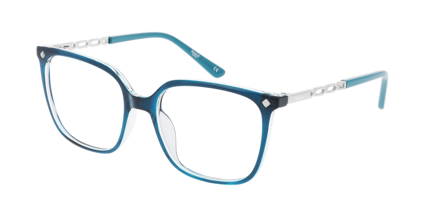 GAFAS GRADUADAS mujer MAGIC256 verde/turquesa - vista de frente