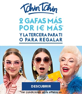 Tchin Tchin verano: dos gafas más por 1€ más