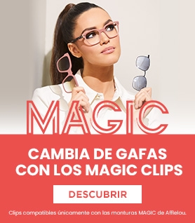 Cambia de gafas con los magic clip