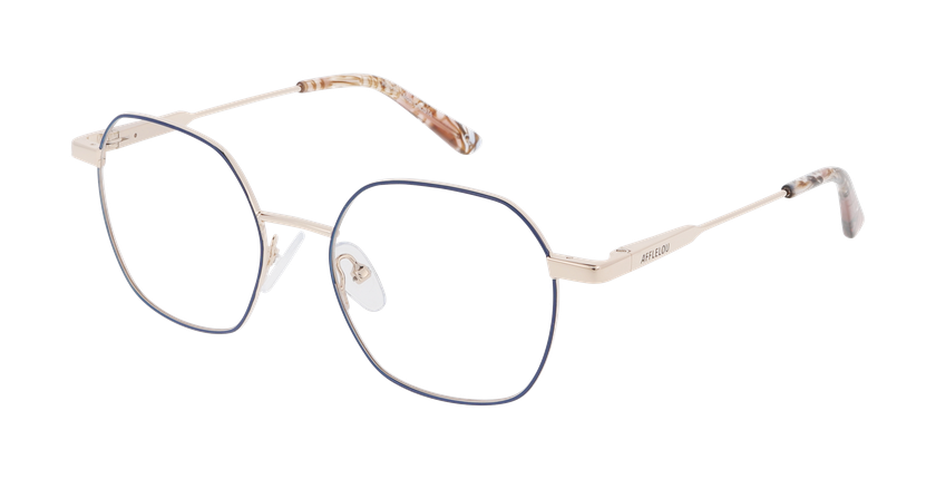 GAFAS GRADUADAS niños CALISTA azul - vista de frente