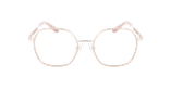 GAFAS GRADUADAS mujer MAGIC254 rosa/dorado - vista de frente