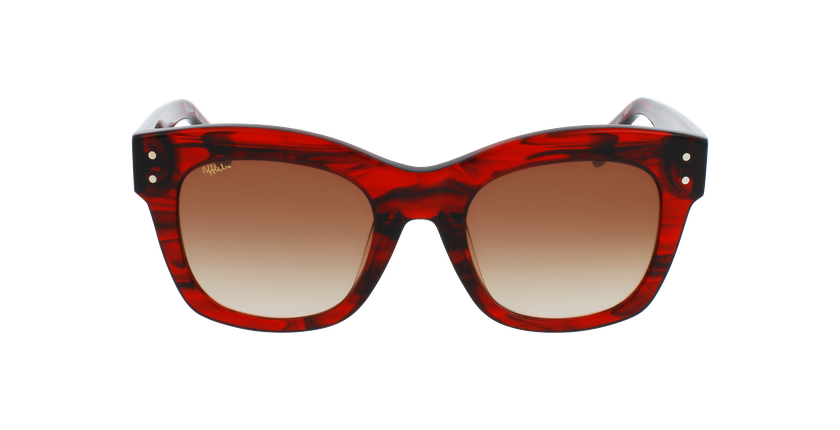 GAFAS GRADUADAS mujer ORNELLA rojo - vista de frente
