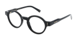 GAFAS GRADUADAS mujer CARACTÈRES POETIQUE negro - vista de frente