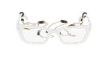 GAFAS GRADUADAS mujer CARACTÈRES CRÉATIVE blanco - vista de frente