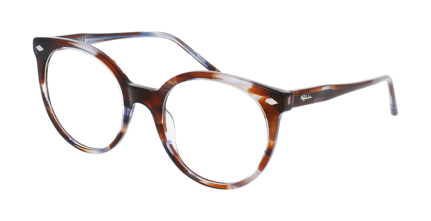GAFAS GRADUADAS mujer MAGIC 166 azul mármol - vista de frente