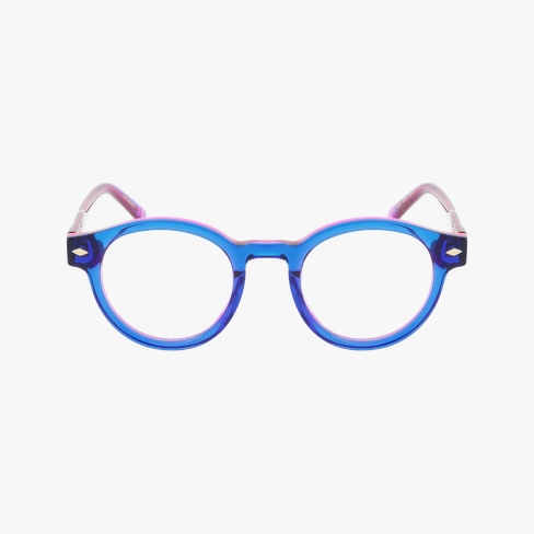 GAFAS GRADUADAS mujer CARACTÈRES DISCRÈTE azul