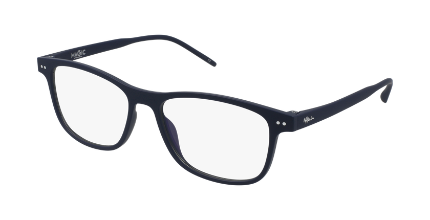 GAFAS GRADUADAS hombre MAGIC 46 azul - vue de 3/4