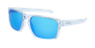 GAFAS DE SOL hombre SLIVER blanco - vue de 3/4