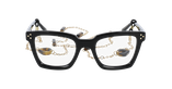 GAFAS GRADUADAS mujer MYSTERIEUSE negro - vista de frente