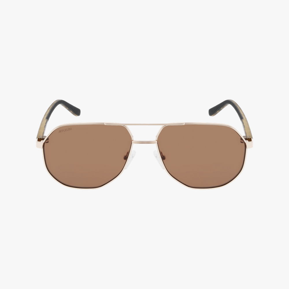 GAFAS DE SOL hombre WESTON POLARIZED carey - vista de frente
