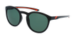GAFAS DE SOL BUZZY POLARIZED negro/rojo - vista de frente