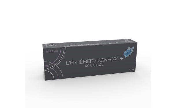 Lentillas L'EPHEMERE CONFORT PLUS MULTIFOCAL DIARIAS - 30L - vista de frente