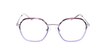 GAFAS GRADUADAS mujer MAGIC 187 morado/morado degradado - vista de frente